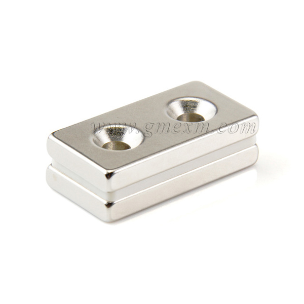  Rare magnets for you NdFeB magnetic blocks with hole