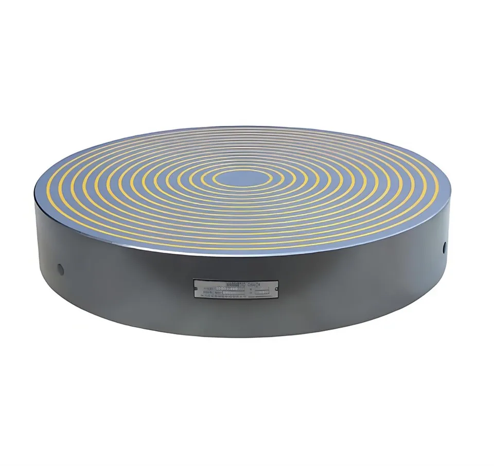 同心円形丸型電磁チャック